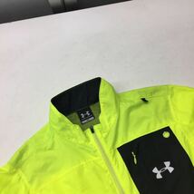 送料無料★UNDER ARMOUR アンダーアーマー★ウィンドブレーカー 上下 セットアップ★ネオンイエロー ブラック★SM #40424sj153_画像3