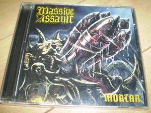 ○新品！Massive Assault / Mortar*デスメタルdeath metalブラックメタルスラッシュthrash