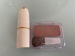 CEZANNE チーク&リップ