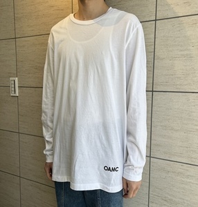 OAMCオーエーエムシーGESAMTKUNSTWERK ロンT 長袖Tシャツ 179/63【表参道t04】