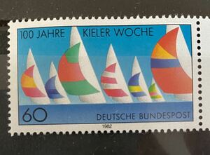 ドイツ切手★レーシングヨット 1982年a10