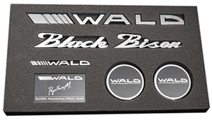 【M's】WALD BLACK BISON ブラックバイソン エンブレム セット1