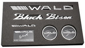 【M's】WALD ブラックバイソン BLACK BISON エンブレム セット2