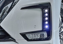 【M’s】 日産 C27 セレナ 後期 (R01.08-) ADMIRATION DEPORTE LEDスポットKIT 5連 ／ FRP アドミレイション デポルテ エアロ 外装 パーツ_画像2