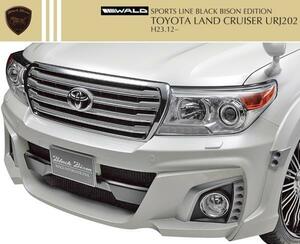 【M's】TOYOTA ランドクルーザー 200 (後期）WALD Black Bison フロントバンパースポイラー／／LAND CRUISER URJ202 ヴァルド ランクル