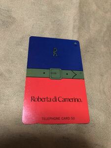 Roberta di camerino | telephone card 