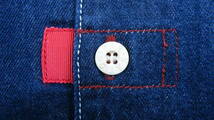PNB NATION 旧モデル 半袖 デニムシャツジャケット インディゴ XL 半額以下 60%off HIPHOP レターパックプラス ゆうパック（おてがる版）匿_画像5