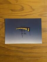 非売品 希少 COMMAND Z コマンドＺ ポストカード 型ステッカー futura 2000 STASH WTAPS APE SUPREME UNDERCOVER 参加_画像1