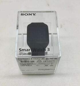 ソニー Bluetooth4.0 リストバンド型活動量計　ブラックSONY　SmartWatch 3 SWR50-B