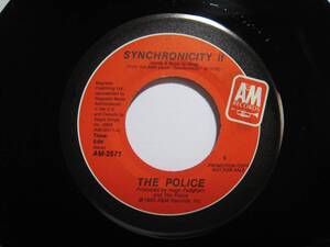 【7”】 THE POLICE / ●プロモ STEREO/STEREO● SYNCHRONICITY II US盤 ポリス シンクロニシティーII