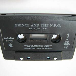 【カセットテープ】 PRINCE AND THE N.P.G. / GETT OFF US版 プリンス＆ザ・ニュー・パワー・ジェネレーション ゲット・オフの画像5