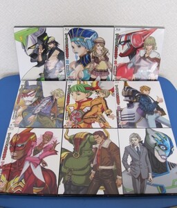 ブルーレイ■ TIGER&BUNNY 全９巻 初回限定版 Blu-ray　タイバニ　初期作品　特典あり