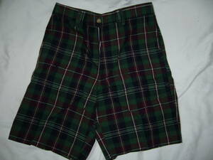  non-standard-sized mail possible short bread short pants waist 76 thin green color series? check pattern .. pattern?