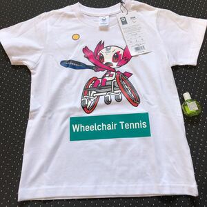 即決 送料無料 新品　東京オリンピック　パラリンピック　2020 Tシャツ　サイズ130 車いすテニス