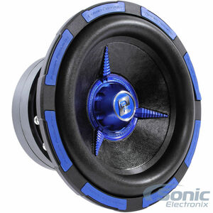 ■USA Audio■パワーアコースティック Power Acoustik MOFO-102X 25cm, 2ΩDVC●Max.2,400W ●保証付●税込