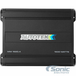 #USA Audio# auto Tec AUTOTEK MM series MM1620.4, 4ch Class AB 1600W * with guarantee * tax included 