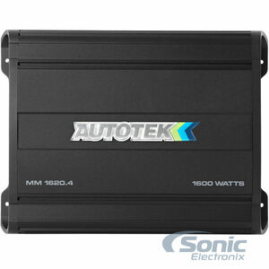 ■USA Audio■オートテック AUTOTEK MMシリーズ MM1620.4, 4ch Class AB 1600W ●保証付●税込