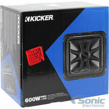 ■USA Audio■新型キッカーKicker Solo-Baric L7S シリーズ L7S10 (44L7S104） 25cm 4ΩDVC ●Max.1200W,保証付●税込_画像7