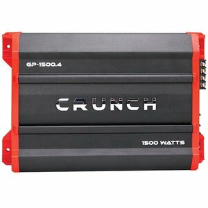 ■USA Audio■アメリカのクランチ CRUNCH Ground Pounderシリーズ GP-1500.4 4ch Class AB Max.1500W●保証付●税込