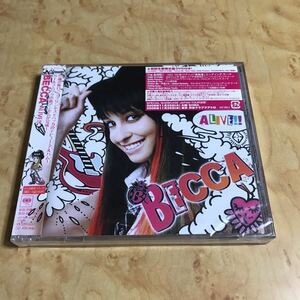 新品 ベッカ BECCA ALIVE!! 初回限定盤 CD DVD アニメ 黒執事 ウルトラヴァイオレット:コード044 メレディス・ブルックス アルバム