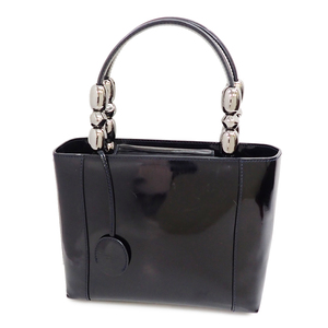 Christian Dior Handbag Tote Bag Maris Pearl Enamel Black TK4011, Dior, Bag, bag, others