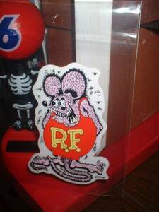 Ratfin Deccal Moon Eyes Rat Fink Pink