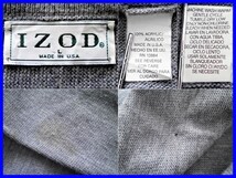 即決 USA製 IZOD アイゾッド Vネックヴィンテージセーター メンズL(日本サイズでXL相当)_画像3