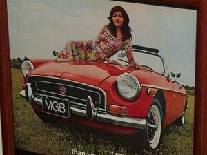 1971 year U.S.A. '70s Vintage foreign book magazine advertisement frame goods MGB ( A4 size )