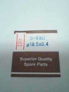 時計用汎用パッキン パーツ　サイズ　18.5×0.4　O-RING　Oリング　オーリング【郵便送料無料】　整理番号4503