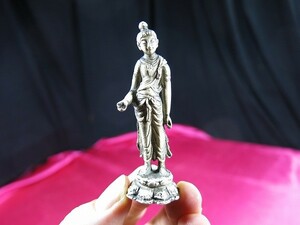 B　天平様式菩薩立像　古銅　仏像　仏教 奈良時代様式