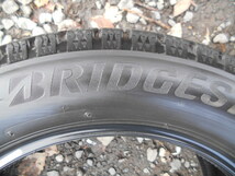 G118 215/55R17 冬2本セット スタッドレス 215/55-17 215-55-17 BRIDGESTONE BLIZZAK VRX2 エスティマ オデッセイ クラウン_画像5