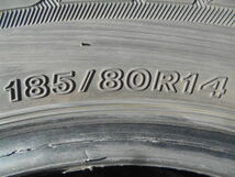 G314 送料無料 185/80R14 冬2本セット スタッドレス LT 97/95N 185/80-14 185-80-14 BRIDGESTONE BLIZZAK VL1 バン_画像4