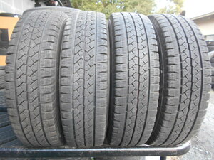 F767 195/80R15 冬4本セット スタッドレス LT 107/105L 195/80-15 195-80-15 BRIDGESTONE BLIZZAK VL1 ハイエース キャラバン