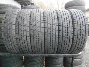 G161 205/80R17.5 冬6本セット スタッドレス LT 120/118L 205/80-17.5 205-80-17.5 DUNLOP WINTER MAXX LT03 チューブレス