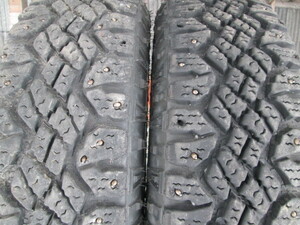 a750 送料無料 225/75R16 2本セット スパイク LT 115/112Q 225/75-16 225-75-16 GOODYEAR WRANGLER DURATRAC