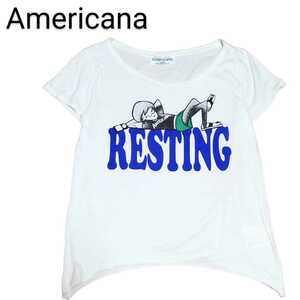 Americana 『RESTING』プリントTシャツ