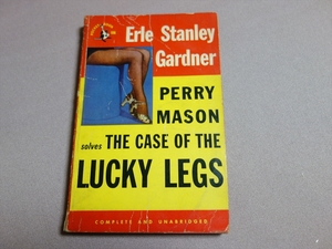 【英語 洋書】 ペーパーバック the Case of the Lucky Legs pocket book 106 Erle Stanley Gardner /E・S・ガードナー