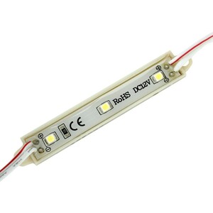 3LEDモジュール 防水 2835SMD 12V 白色 1.2cm×6.5cm 20連 100セット