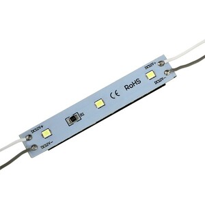 3LEDモジュール 非防水 2835SMD 12V 白色 1.2cm×7.5cm 20連 1セット