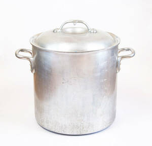 【送料無料】アルミ寸胴鍋（40L・40cm）目盛り付き　業務用 厨房機器