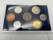 ⑪ 2011年 貨幣セット 平成23年貨幣セット JAPAN MINT 造幣局発行 額面666円 ミントセット プルーフ コイン_画像2