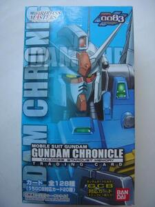 バンダイ★カードダスマスターズ★ガンダムクロニクル★機動戦士ガンダム0083カードビルダー★15パック入り未開封BOX★2007年発売の商品画像