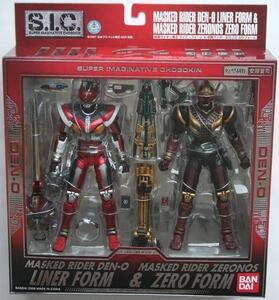 バンダイ★S.I.C.【Vol.45】仮面ライダー電王ライナーフォーム&仮面ライダーゼロノスゼロフォーム★新品未開封★2009年発売★SIC