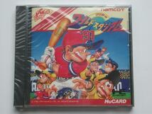 PCエンジン★ナムコ namcot★プロ野球 ワールドスタジアム'91★新品未開封★HuCARD★1991年発売_画像1