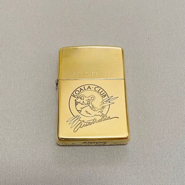 ZIPPO オイルライター solid brass koala Club ジッポー