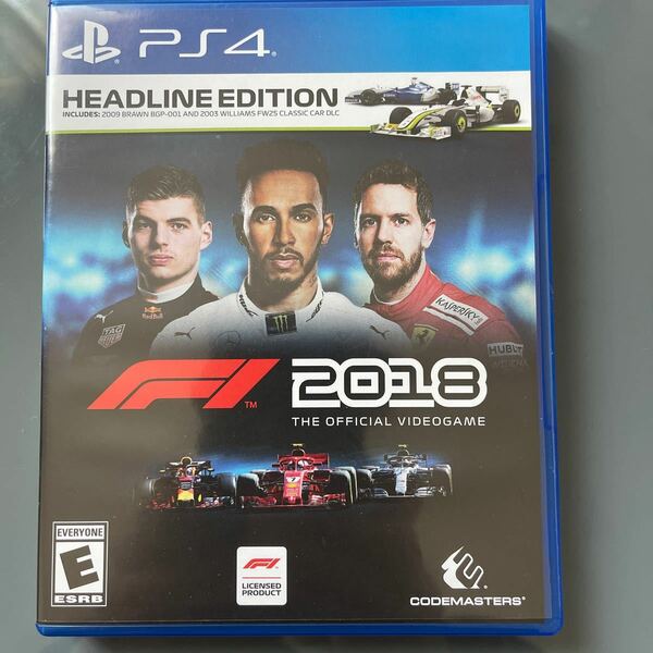 PS4 北米版 F1 2018 [コードマスターズ]