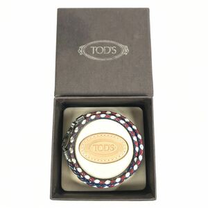 [ Tod's ] genuine article TOD'S bracele knitting 2 ream to coil bangle original leather men's lady's box equipped postage 520 jpy 