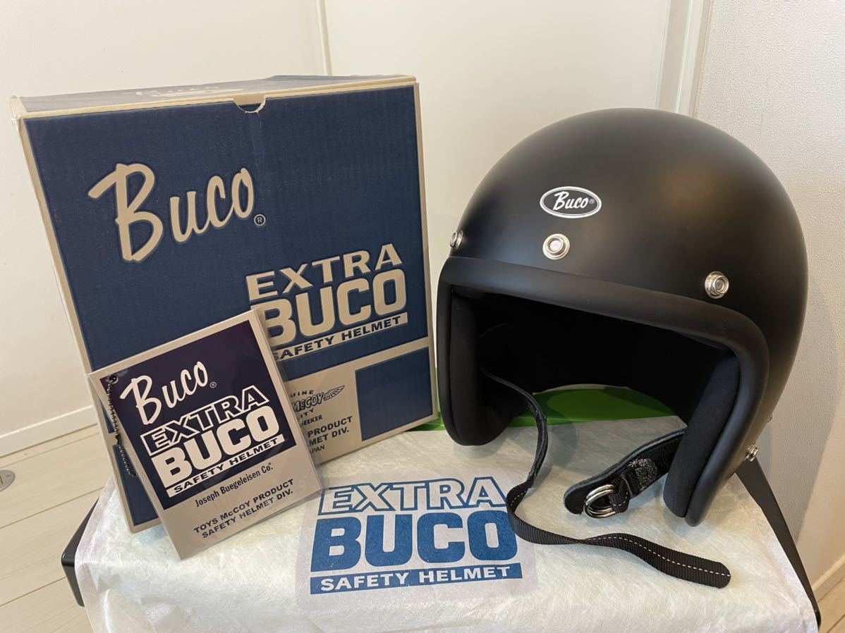 サイズは】 BUCO TOYS McCOY クラブハーレーコラボヘルメット e8E2Y