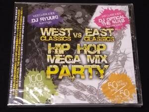 新品2CD[DJ RYUUKI&DJ OPTICAL THE M.N.B/WEST VS EAST CLASSICS HIP HOP MEGA MIX PARTY]MURO KIYO KOCO MISSIE CELORY PMX☆GO FILLMORE