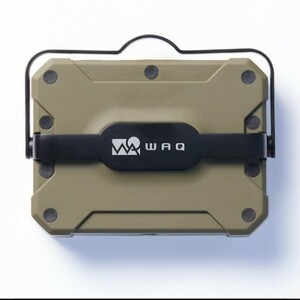 【新品】WAQ LED ランタン　オリーブ　モバイルバッテリー